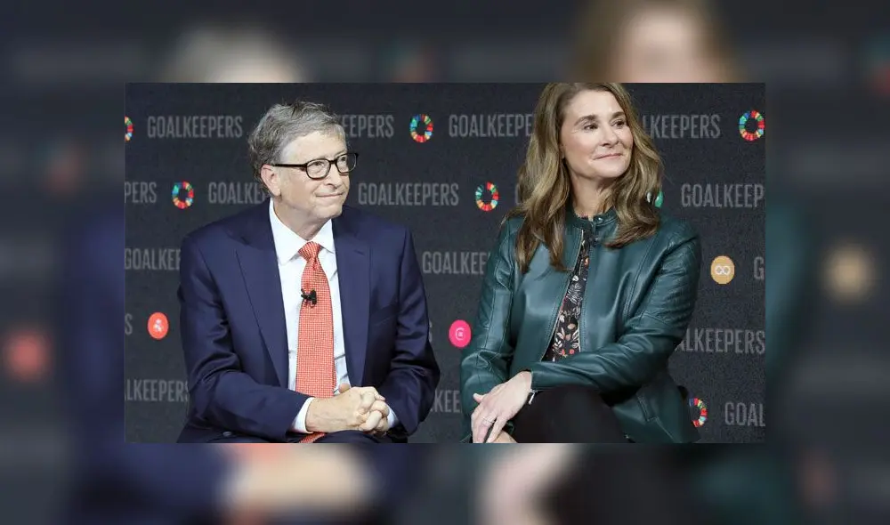 Bill y Melinda Gates. Foto: AFP.