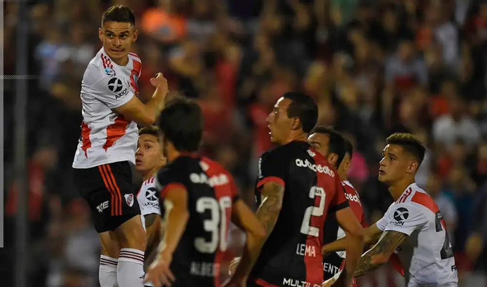 River Plate venció 3-2 a Newell's Old Boys por la fecha 15 de la Superliga Argentina 2019-2020. | Foto: @RiverPlate
