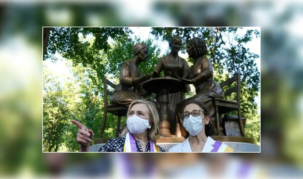 Monumento feministas. (Foto: Reuters) Monumento feministas. (Foto: Reuters)