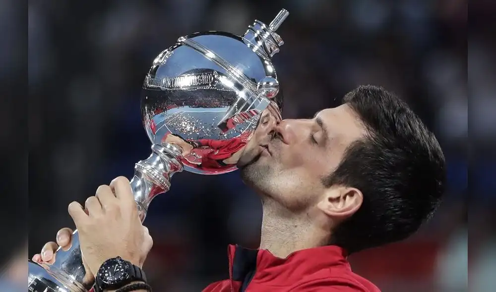 Este es el título número 76 para el serbio. Foto: EFE. Este es el título número 76 para el serbio. Foto: EFE.