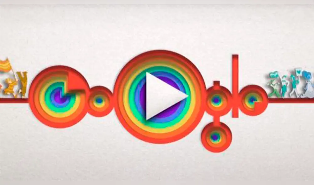 Google celebra los 50 años del Orgullo Gay con un pintoresco doodle [VIDEO]
