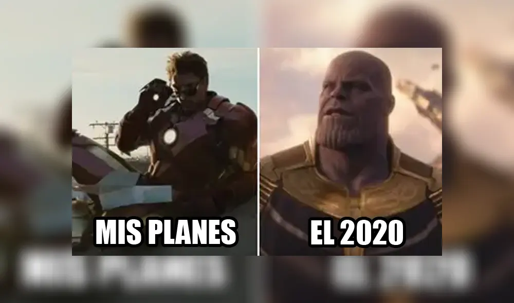 Desliza para ver los mejores memes de 'Mis planes versus 2020' que se han viralizado en Facebook. Foto: Captura.