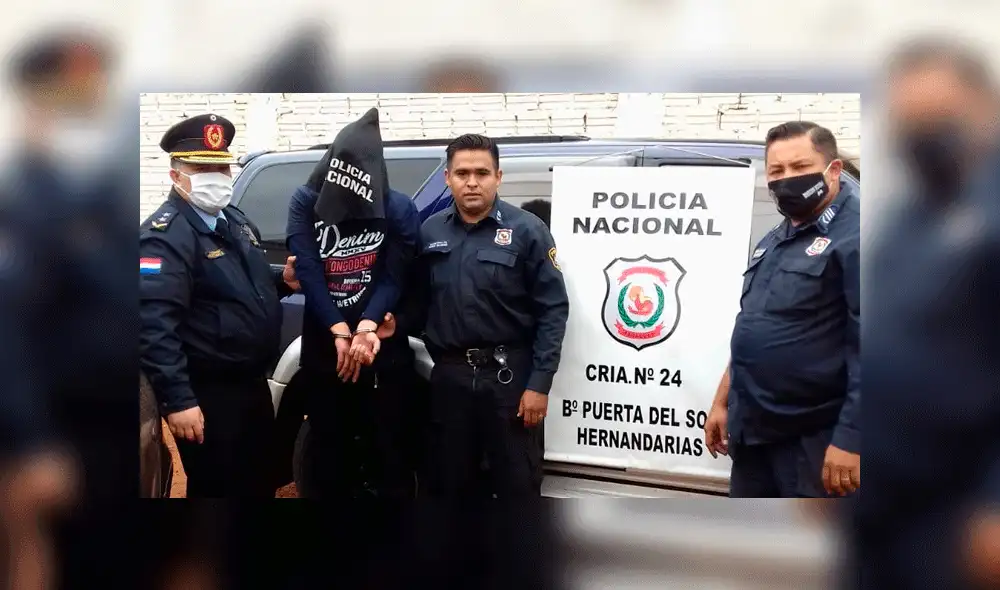 El sujeto fue capturado la madrugada del domingo tras intentar huir de la policía. Foto: Crónica.