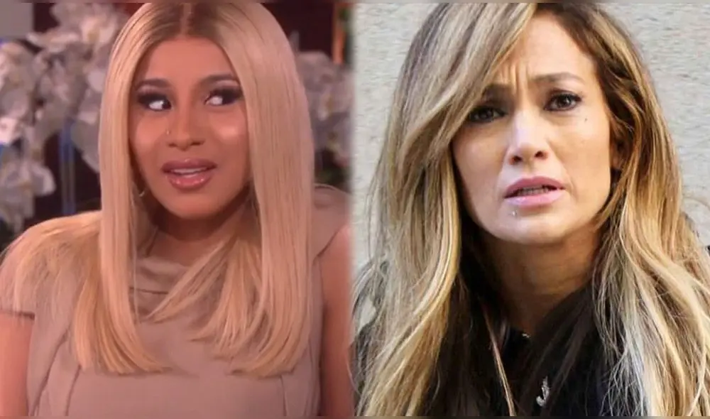 Cardi B molesta con grabaciones de la última película de Jennifer López
