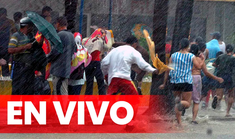 El Inameh pronostica chubascos y fuertes lluvias con descargas eléctricas en varios estados de Venezuela. Foto: Composición LR/AFP.