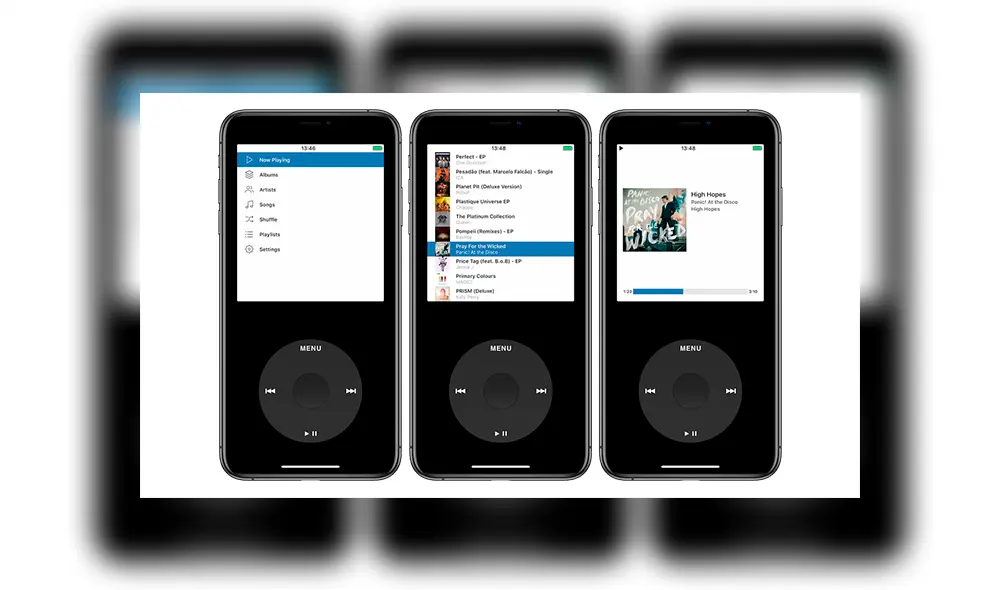 Rewound: conoce la nueva aplicación que transforma tu iPhone en el icónico iPod.