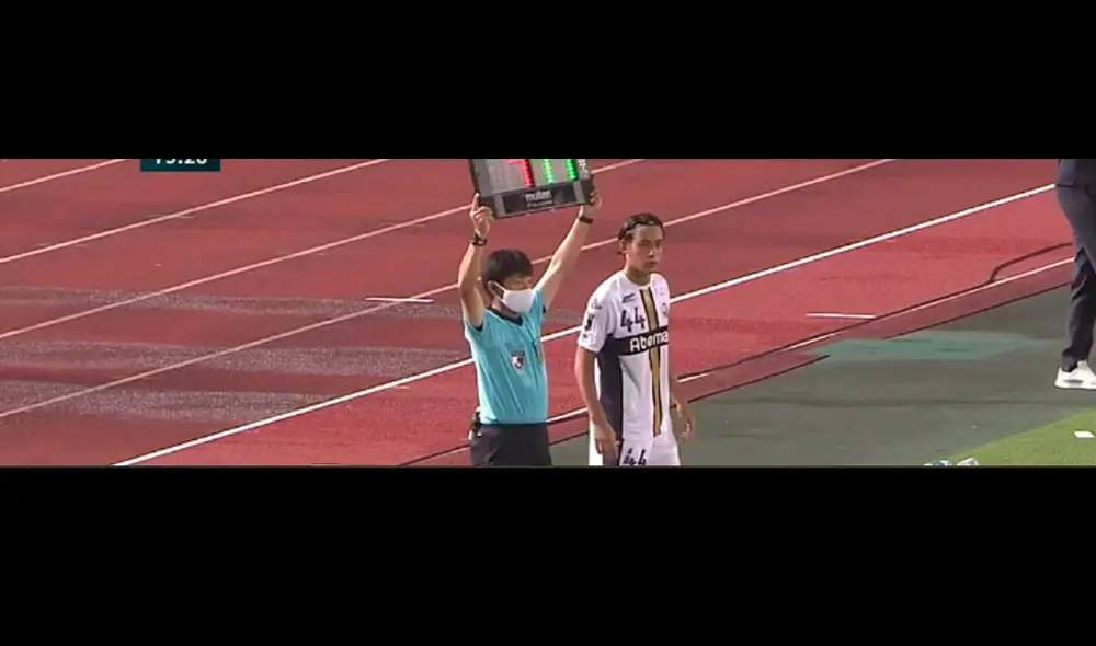 Erick Noriega, jugador que nació en japón y de raíces peruanas, debutó en su club de la Segunda División.