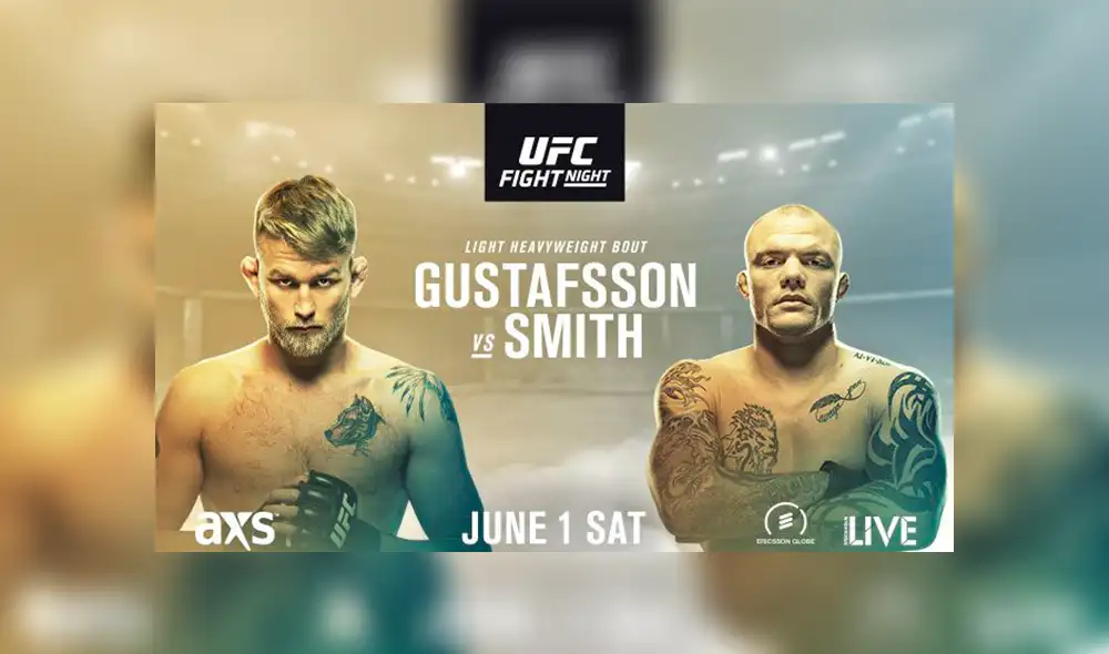 UFC Fight Night: Anthony Smith sometió a Alexander Gustafsson en Estocolmo [RESUMEN]