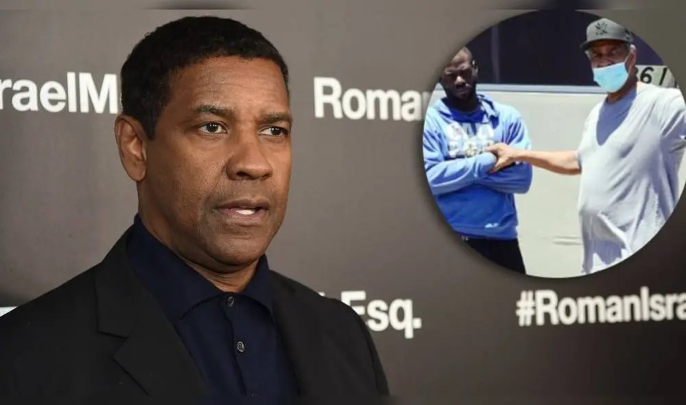 El actor dejó de lado sus diligencias y puso a buen resguardo a un hombre desamparado. (Foto: TMZ / AFP)