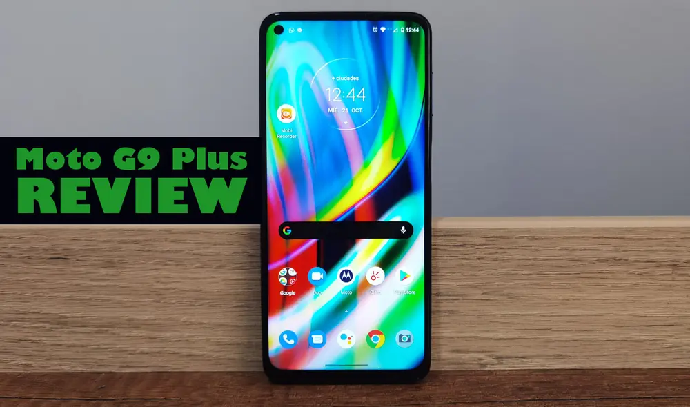 Análisis profundo del Moto G9 Plus. 
Foto: Edson Henriquez