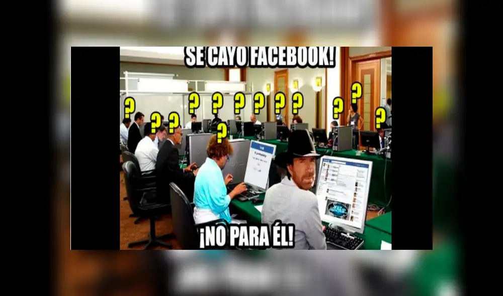 Facebook e Instagram caen mundialmente y usuarios publican los memes más graciosos [FOTOS]