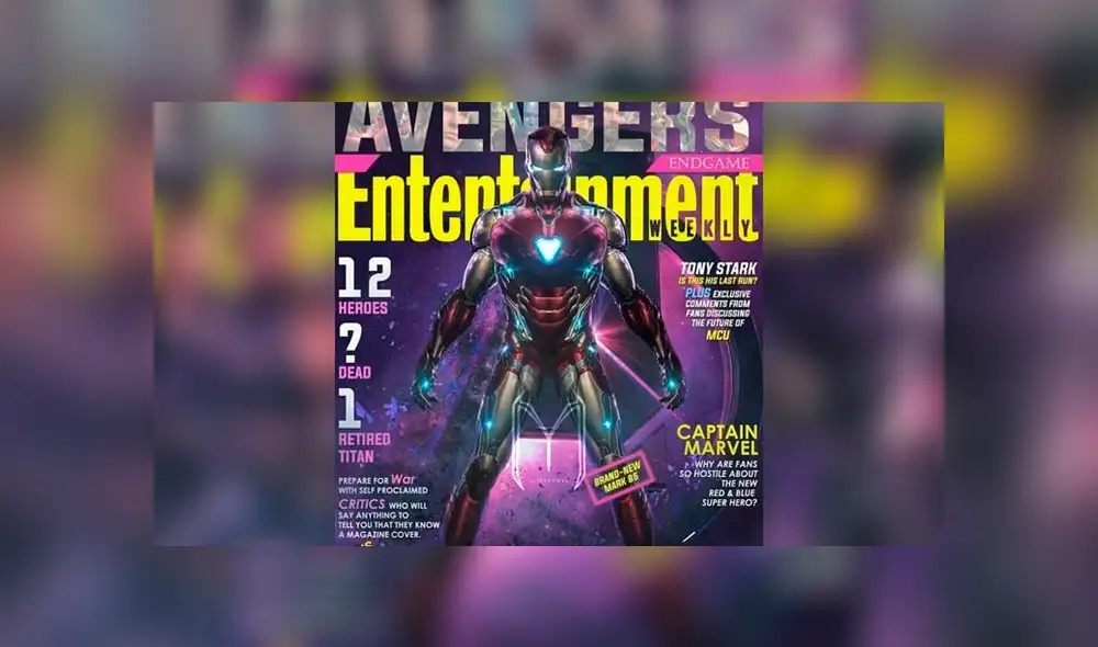 Avengers Endgame: ¿Revista habría revelado imágenes oficiales de los héroes? Avengers Endgame: ¿Revista habría revelado imágenes oficiales de los héroes?