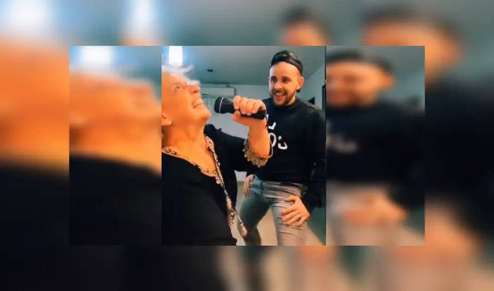 Desliza a la izquierda para ver más de esta divertida coreografía que realizaron esta mamá junto a su hijo. (Foto: captura)