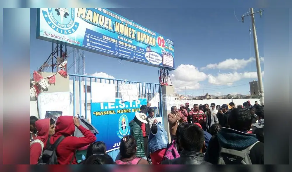Juliaca. Irregularidades en instituto Manuel Núñez Butrón fueron detectadas. Juliaca. Irregularidades en instituto Manuel Núñez Butrón fueron detectadas.