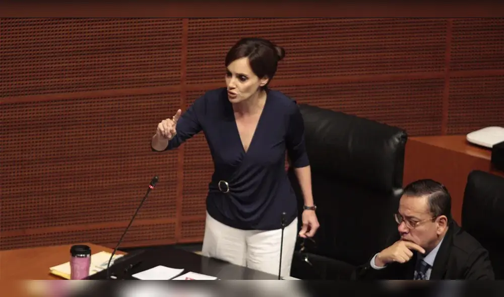 La senadora aludió a una "diferencia de criterios" como el motivo de su renuncia a la bancada oficialista de México. Foto: Difusión. La senadora aludió a una "diferencia de criterios" como el motivo de su renuncia a la bancada oficialista de México. Foto: Difusión.