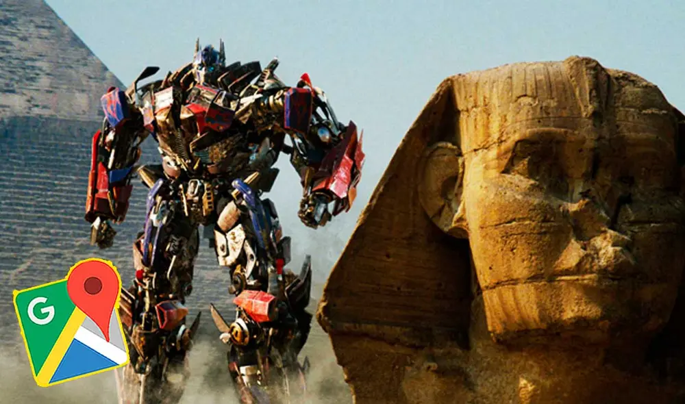 Desliza las imágenes para ver cómo luce una de las famosas locaciones mostradas en Transformers 2. Foto: captura de YouTube/Transformers