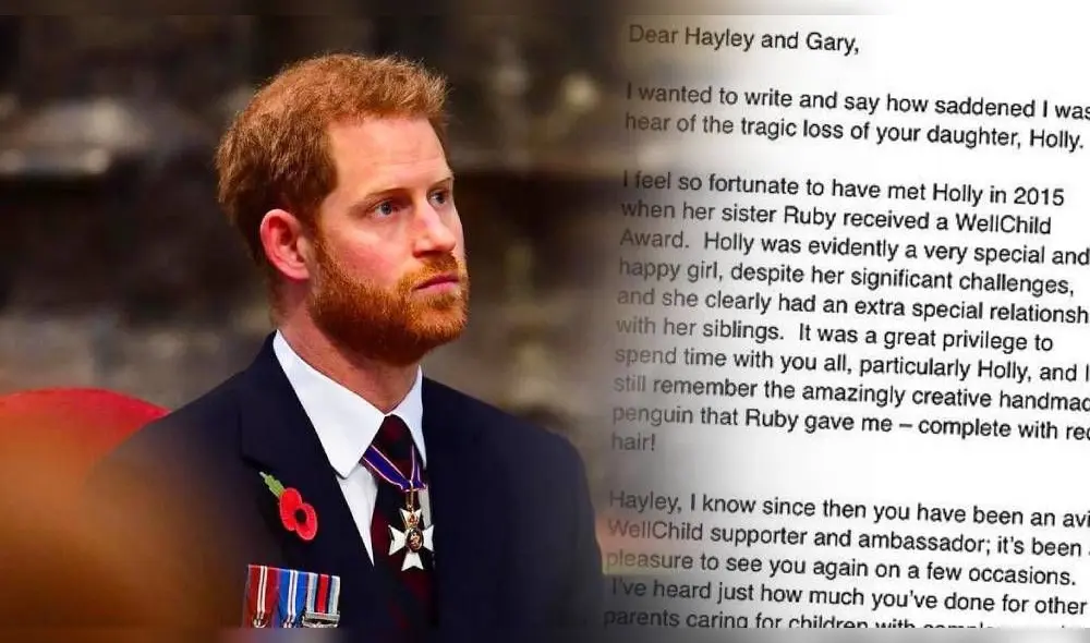 El duque de Sussex expresó el impacto que tuvo Holly en su vida. (Foto: Composición)