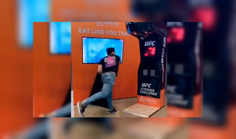 Quiso emular el famoso golpe de Vegeta y quedó sin celular [VIDEO]