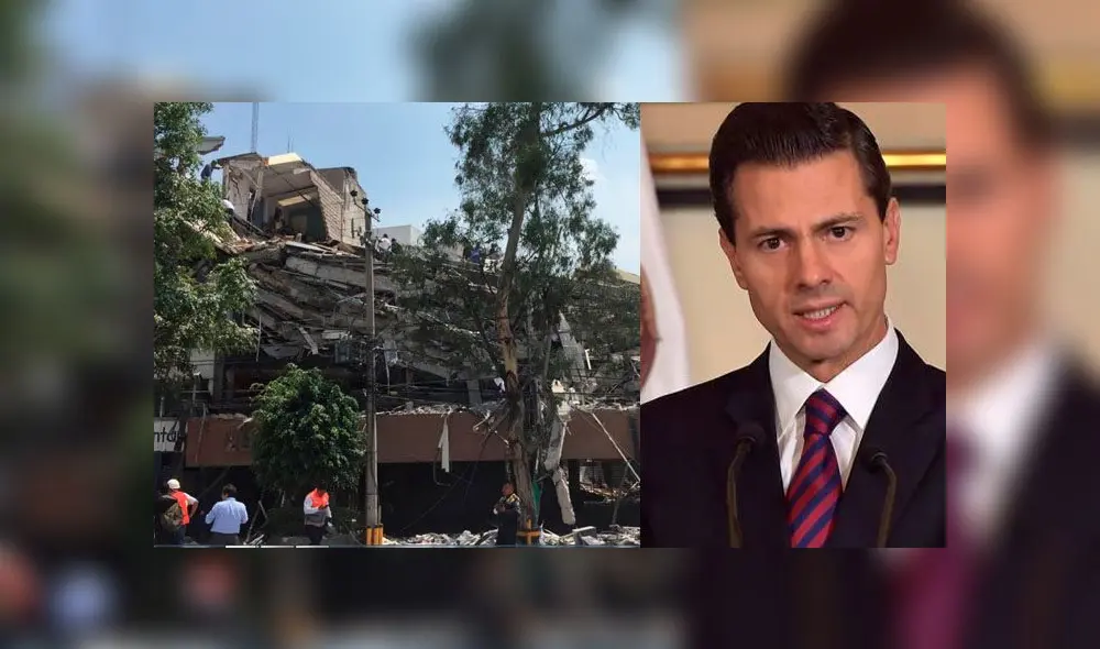 Terremoto en México: Peña Nieto convocó al Comité Nacional de Emergencias