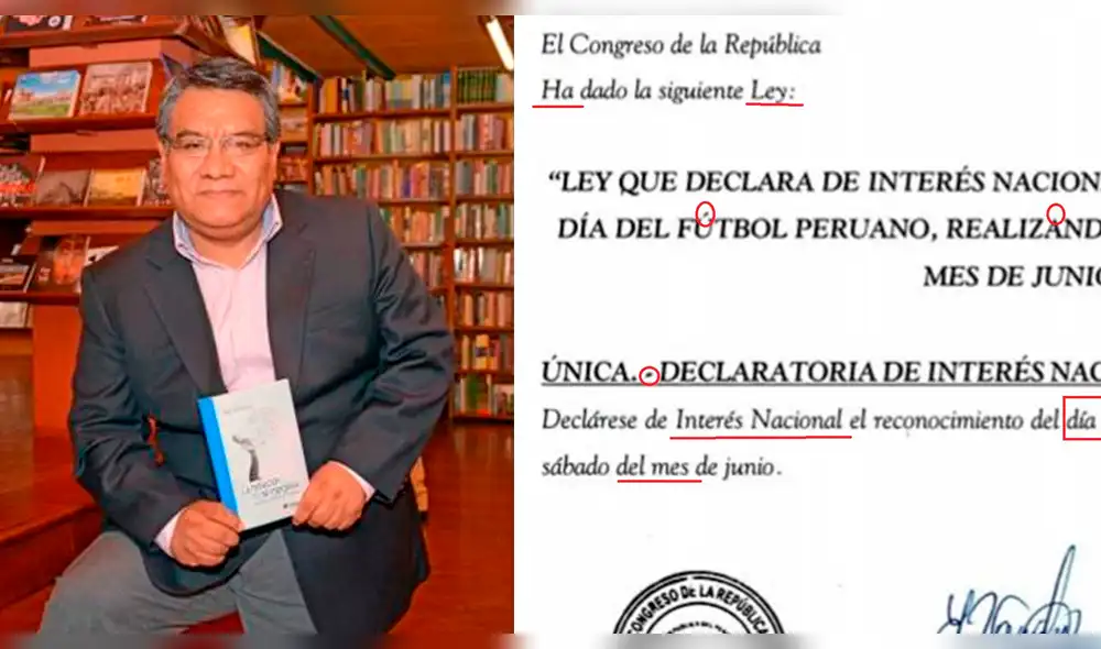 Facebook: Proyecto de Yesenia Ponce tenía graves errores ortográficos [FOTOS]