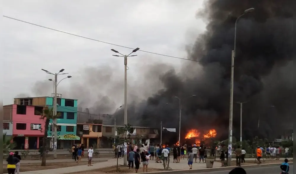 El siniestro ocurrió cerca de las 7:00 a.m. del jueves 23 de enero. (Foto: Difusión)