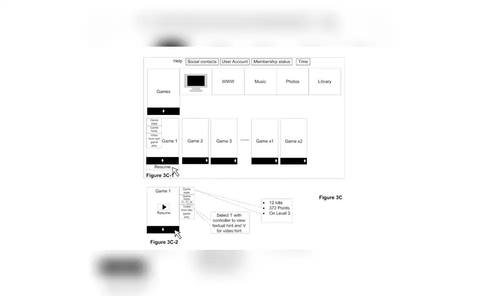 Patente de Sony revela cada una de las opciones de la interfaz de PS5. Foto: Playstation.