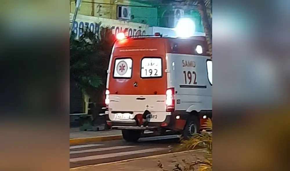 La perrita no quiso dejar solo a su dueño y se subió al vehículo para acompañarlo. Foto: Facebook La perrita no quiso dejar solo a su dueño y se subió al vehículo para acompañarlo. Foto: Facebook