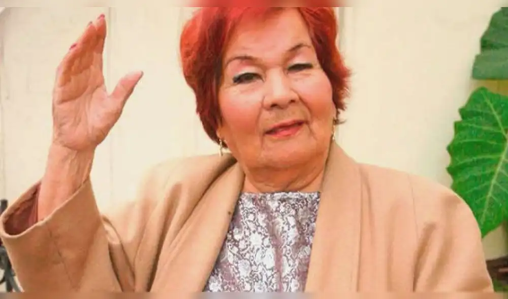 Restos de Carmencita Lara serán velados en sal del Ministerio de Cultura 