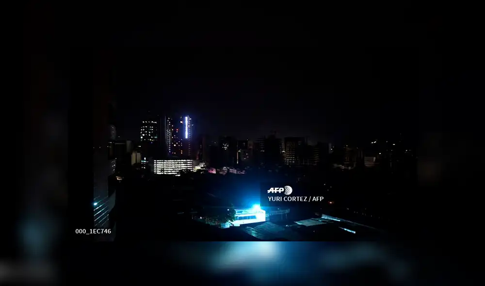 Caracas y varios estados venezolanos sufren un apagón masivo