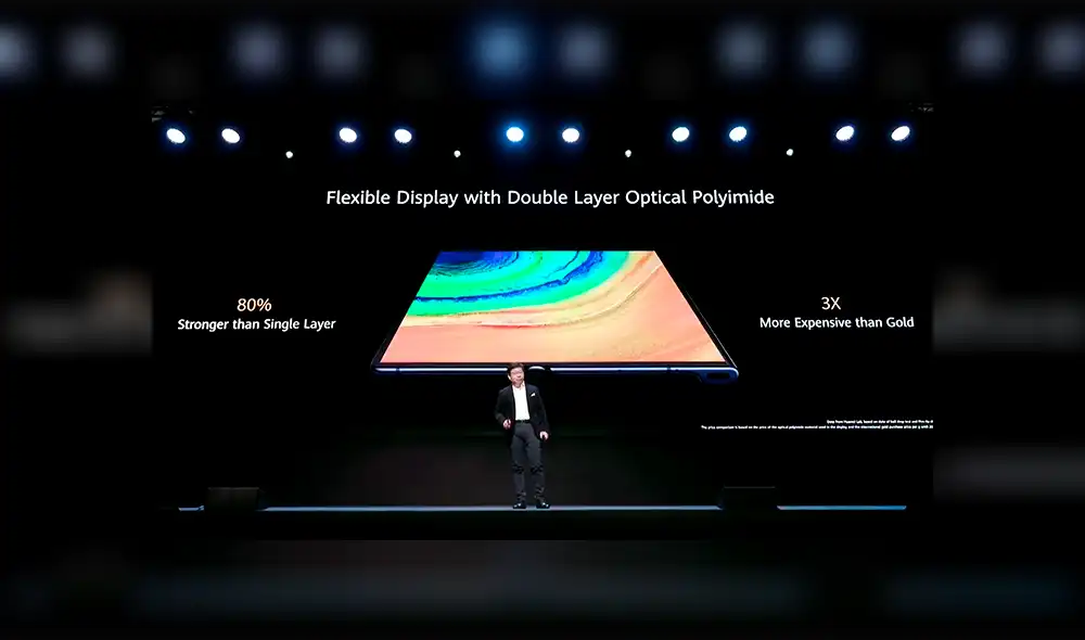Su pantalla flexible desplegada mide 8", mientras que plegada se convierte en una principal de 6,6" y secundaria de 6,38". Su pantalla flexible desplegada mide 8", mientras que plegada se convierte en una principal de 6,6" y secundaria de 6,38".