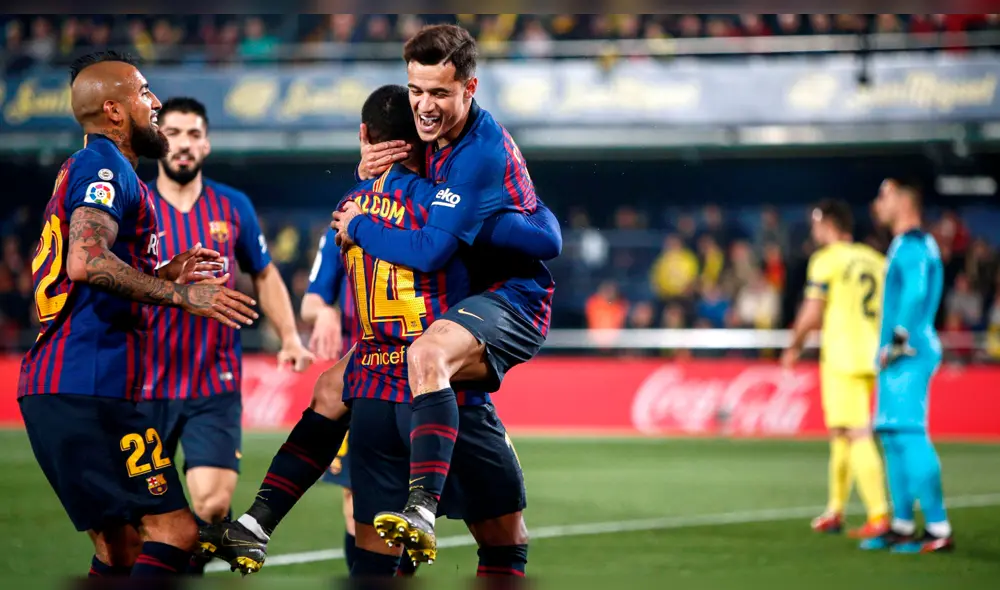 Barcelona y Villarreal igualaron 4-4 en un emocionante partidazo por Liga Santander [RESUMEN] 