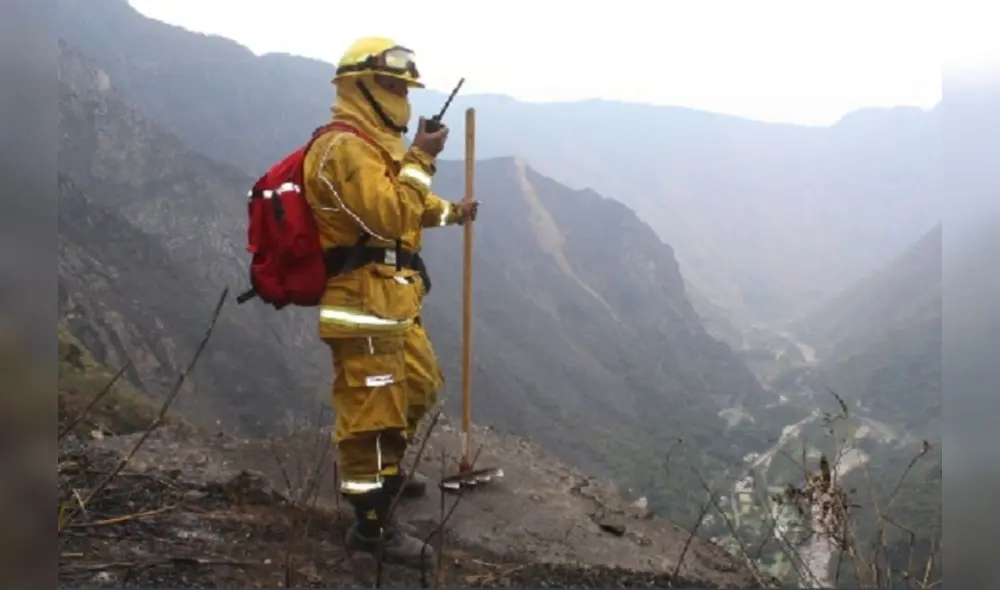 Sernanp confirmó que se logró extinguir incendio en Santuario Histórico de Machu Picchu. / Créditos: Andina