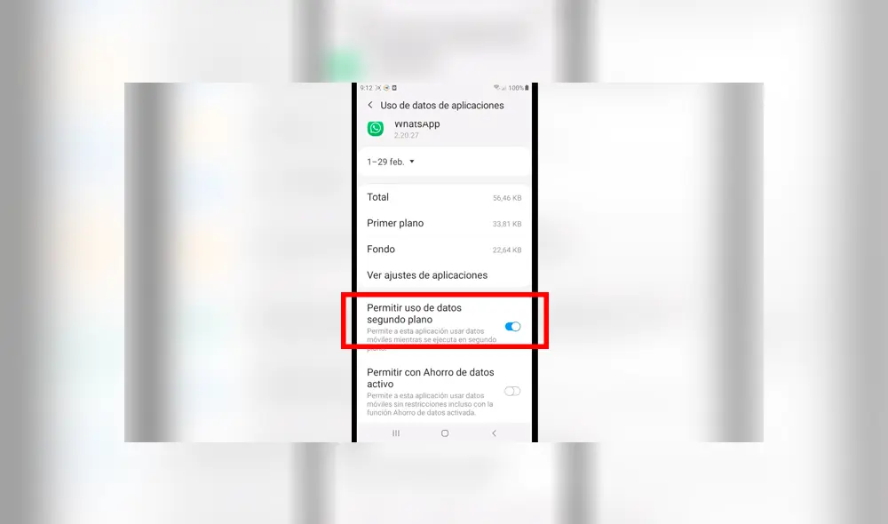 Y asegúrate de tener activada la opción "Permitir uso de datos en segundo plano". Si esto no te funciona, en la nota encontrarás las posibles causas del mal funcionamiento. Y asegúrate de tener activada la opción "Permitir uso de datos en segundo plano". Si esto no te funciona, en la nota encontrarás las posibles causas del mal funcionamiento.