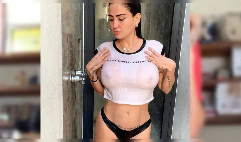 Celia Lora sorprende a fanáticos con infartante desnudo para mostrar sus tatuajes Celia Lora sorprende a fanáticos con infartante desnudo para mostrar sus tatuajes