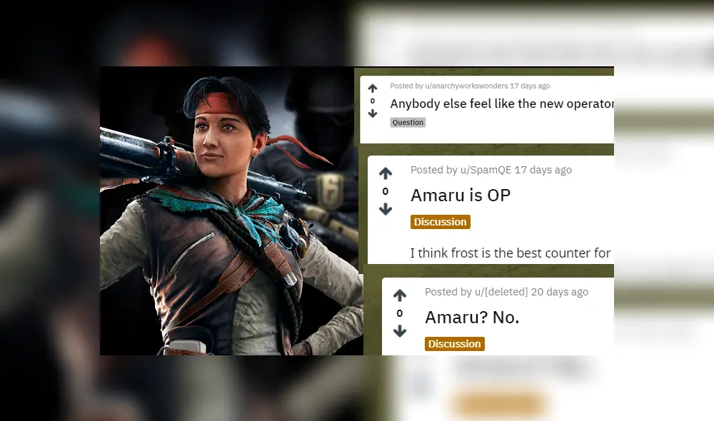 La nueva operadora de Rainbow Six Siege es peruana, pero algunos opinan que sus habilidades están por encima del promedio.