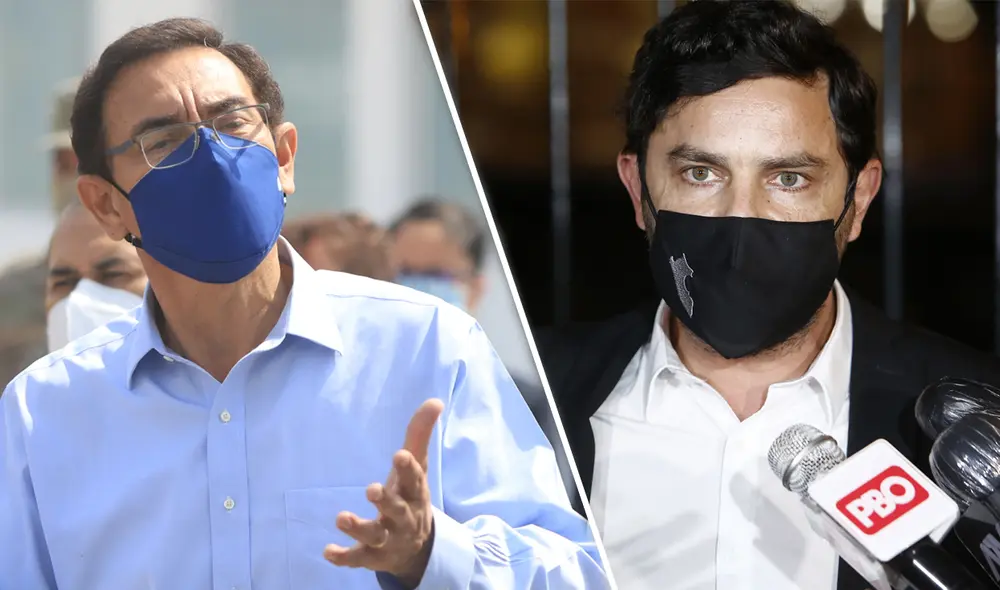 Vizcarra y Olivares. Foto: composición/La República Vizcarra y Olivares. Foto: composición/La República