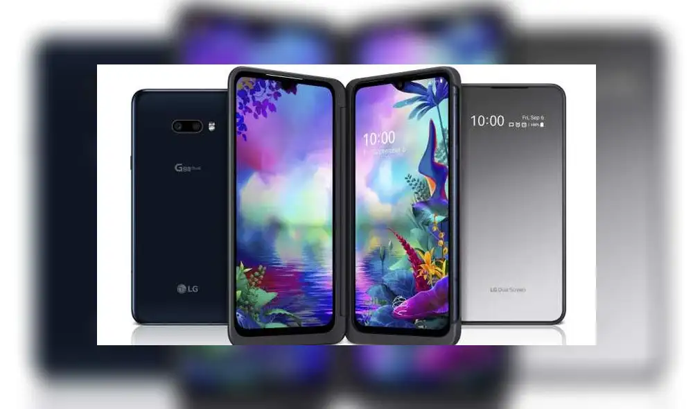 LG G8XThinQ tiene doble pantalla LG G8XThinQ tiene doble pantalla