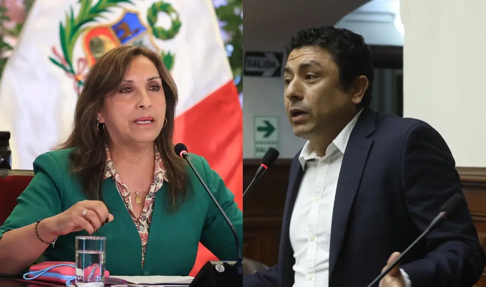 Dina Boluarte Guillermo Bermejo Foto: composición/Presidencia/Congreso Dina Boluarte Guillermo Bermejo Foto: composición/Presidencia/Congreso