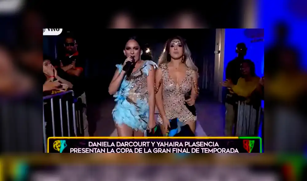 Yahaira Plasencia se apoderó del set de EEG con tema de Daniela Darcourt