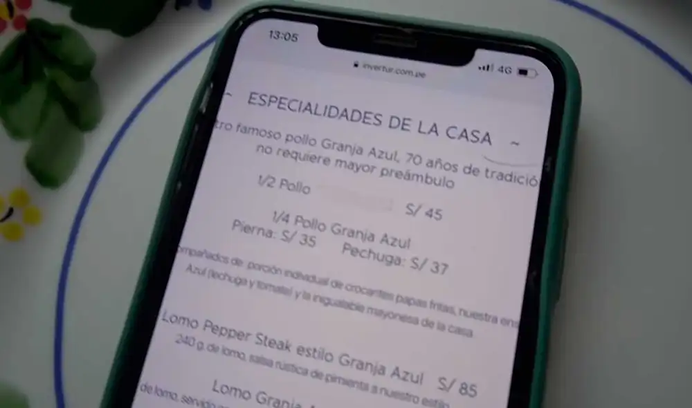 Desliza las imágenes para ver el aspecto de este pollo a la brasa que cuesta 90 soles en Lima. Foto: captura de YouTube/El Cholo mena