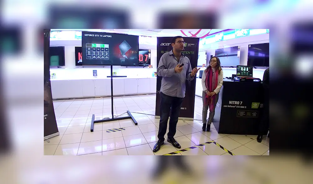 Augusto Zapata, representante de NVIDIA. Augusto Zapata, representante de NVIDIA.