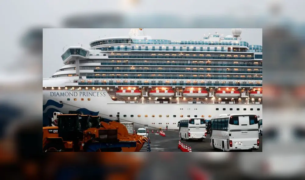 Se registran 40 nuevos casos de coronavirus dentro del crucero “Diamond Princess”