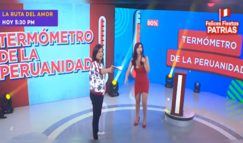 Giovanna Valcárcel pasa vergüenza en vivo al no saber cuándo fue el día de Independencia de Perú en Mujeres al mando