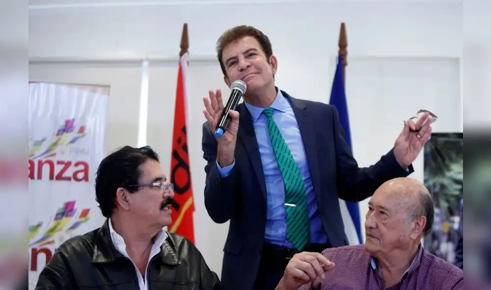 Nasralla dice que OEA debe crear tribunal internacional Nasralla dice que OEA debe crear tribunal internacional