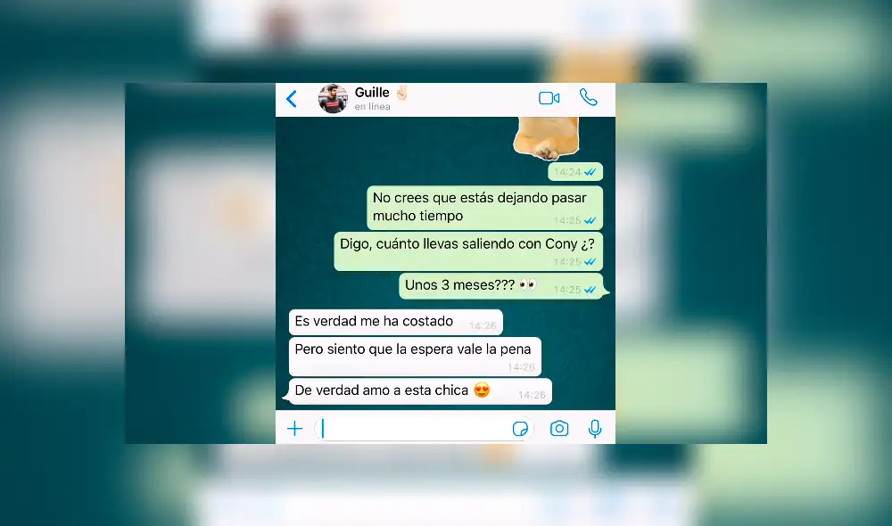 WhatsApp: Joven hace locura de amor por chica sin esperar un oscuro secreto de ella y su amigo[VIDEO]