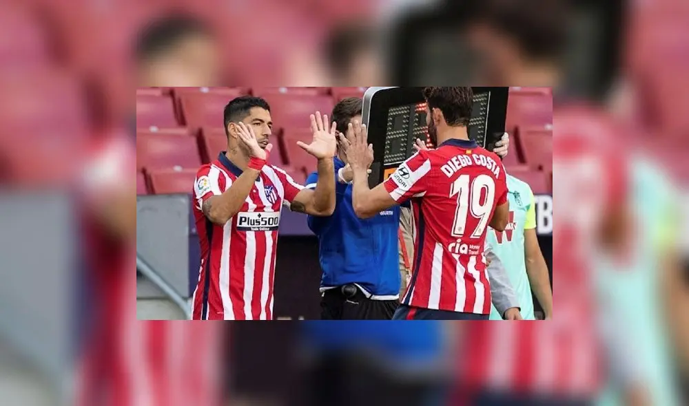 Luis Suárez y Diego Costa podrían hacer una dupla letal. Foto: EFE