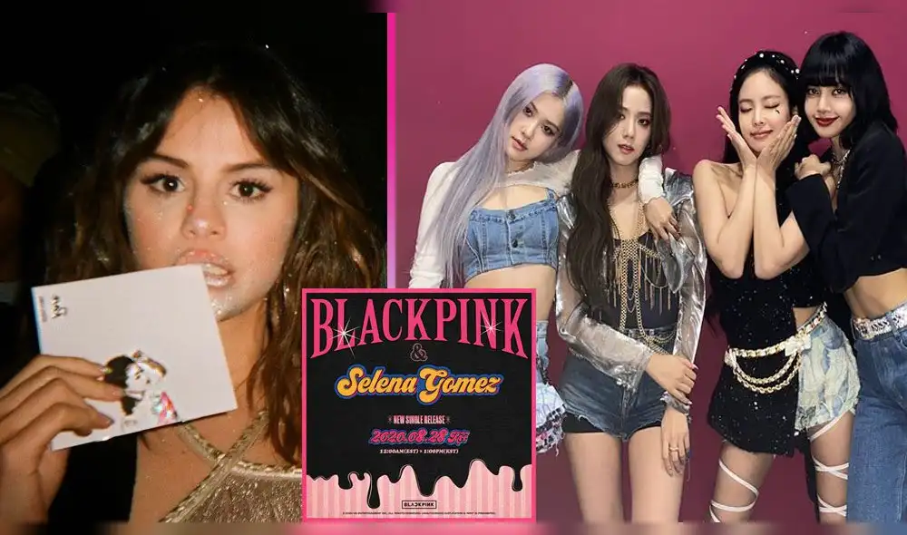 La colaboración de BLACKPINK y Selena Gomez. Composición: Diario La República. Imágenes: YG Entertainment / Instagram