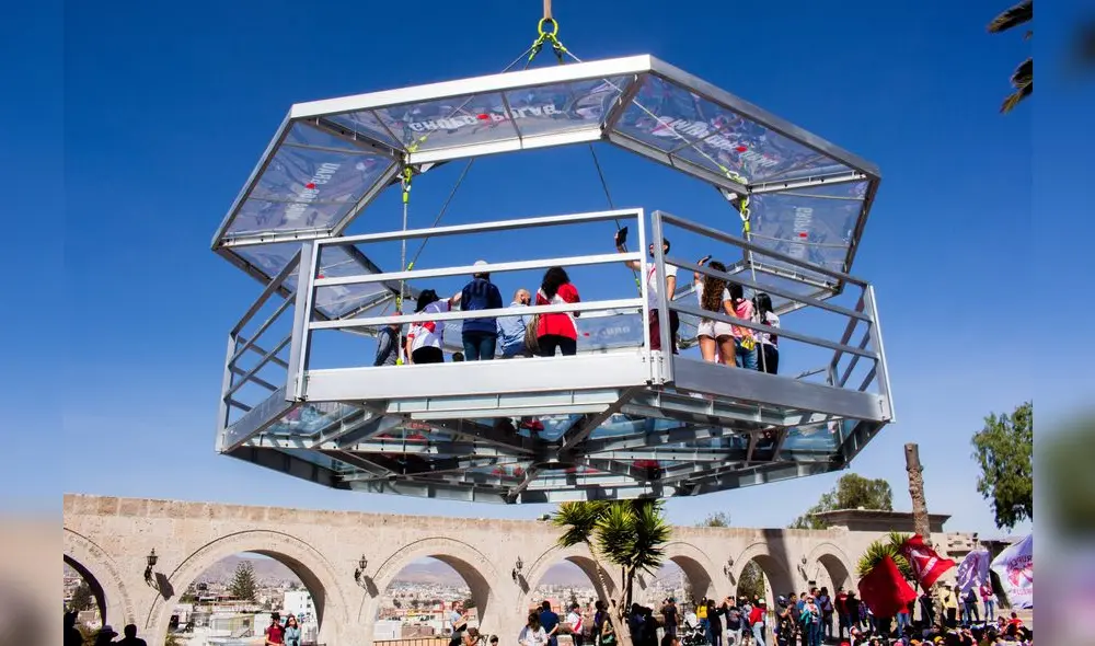 Mirador de cristal - Yanahuara (Arequipa) Mirador de cristal - Yanahuara (Arequipa)