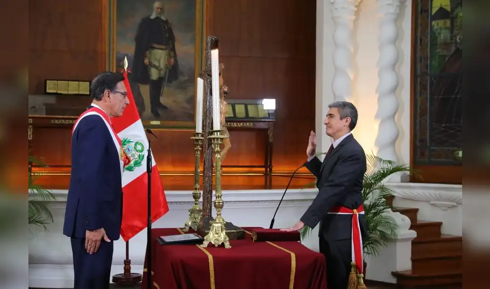 Alejandro Neyra vuelve a ser ministro de Cultura.. Foto: Presidencia.