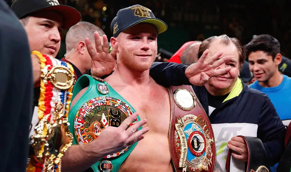 Canelo Álvarez noqueó a Sergey Kovale Canelo Álvarez noqueó a Sergey Kovale